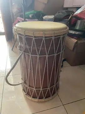 hajir gendang tablak alat musik pukul