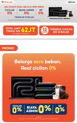 Promo Triple Zero! iPhone 16 Pro Max – Cicilan 0% Hingga 12 Bulan
