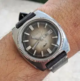Citizen automatic brown dial