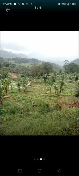 DIJUAL tanah pinggir jalan jalur Puncak 2, Lokasi strategis