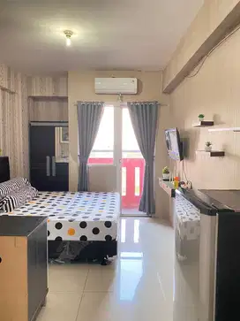 JUAL MURAH!!! Studio Furnish Apartement Green Pramuka City