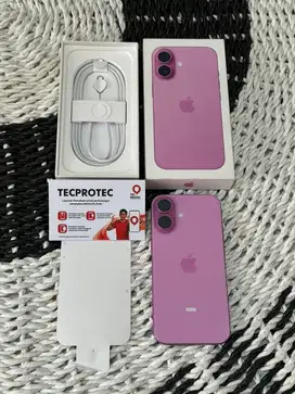 Iphone 16 pink 128 ibox open box hanya aktivasi