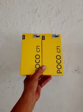[ fast respon wa ] Poco C71 4+4/128 Garansi resmi 15bln