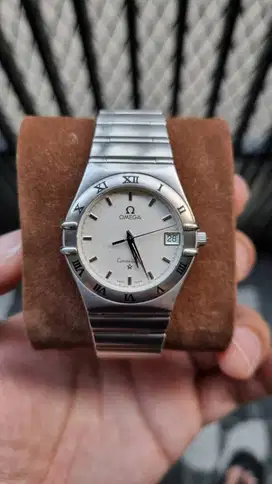 OMEGA Constellation White Dial Quartz