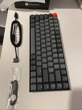 Keychron K2v2 Bluetooth 5.1 Keyboard dengan 84 Tombol, Baterai 4000mAh