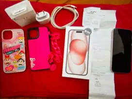 Jual Ip 15 128GB Pink SECOND
