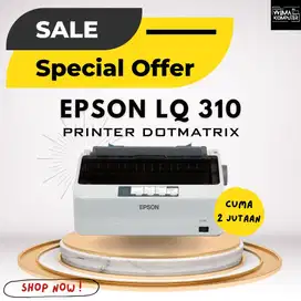 Printer Dotmatrix Epson LQ-310 Garansi 1 Tahun N-SW