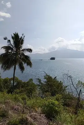 TANAH VIEW DANAU RANAU DKT WISATA AIR PANAS OKU SELATAN