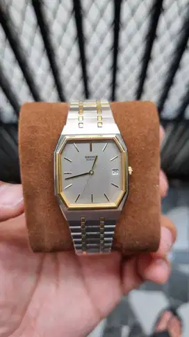 SEIK0 6532 - 5059 Silver Gold Two Tone