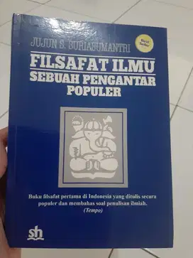 Filsafat Ilmu Sebuah Pengantar Populer By Jujun S. Surisumantri