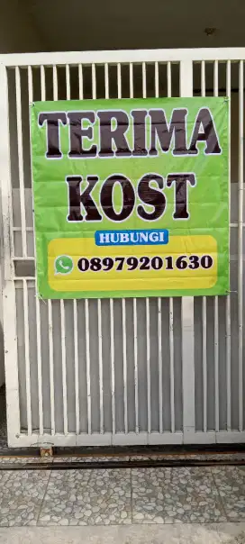 Kos luas bersih