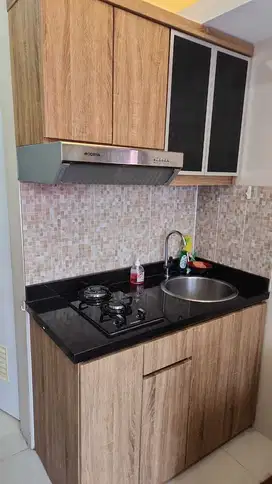 DISEWAKAN GREEN PRAMUKA CITY APARTEMEN 2BR FURNISHED PENELOPE MALL IPL