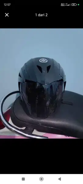 Helm yamaha ori