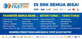 Dicari Agen Baru PPOB Fastpay