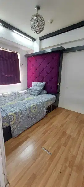 FOR SALE 2 BR GREEN PRAMUKA CITY BOUGENVILLE HUNIAN APARTEMENT JAKARTA