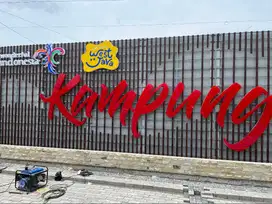 Jasa Reklame Huruf Timbul Neon Box Akrilik