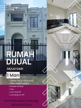 Rumah di jual Cash atau KPR
