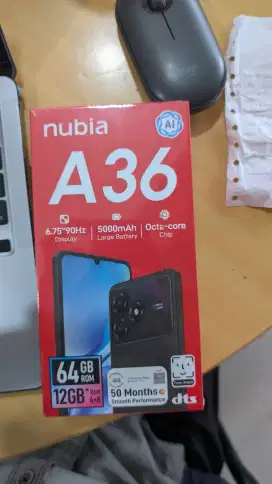 ZTE Nubia A36 (Preloved)