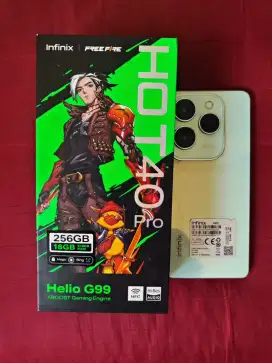 Infinix hot 40 pro 99% Fullset