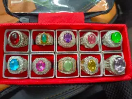 Batu cincin permata berkualitas+memo 200rb-300rb/pcs