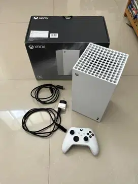 xbox series x white putih fullset tanpa game