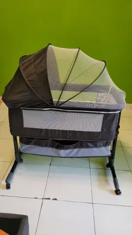 Box Bayi Tempat tidur bayi portabel [Tinggi dapat disesuaikan]