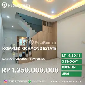 Rumah cantik richmond estate daerah pancing dan krakatau