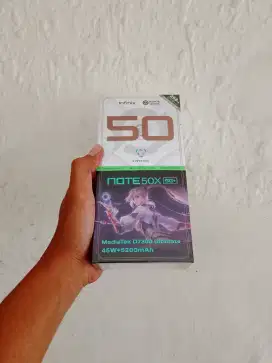 [ fast respon wa ] Infinix Note 50x 5G 8+8/256 Garansi resmi 1thn
