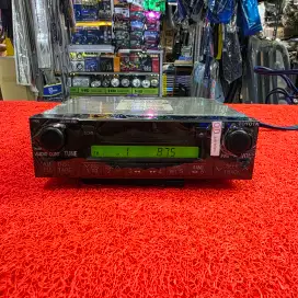 Head Unit Single Din Toyota Innova G 2005 Kaset Radio FM AM Orisinil