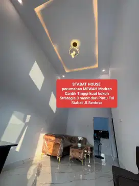 Perumahan MEWAH STABAT HOUSE bisa KPR Syariah DP Cuma 30juta 2jt prbln
