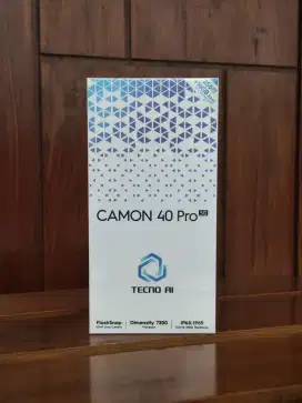 Camon 40 po 5G 8/256 Baru Garansi 1th