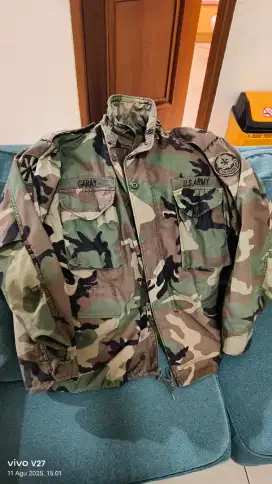 JACKET M65 US ARMY WOODLAND