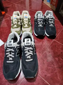 New Balance 574 Classic Size 44 Original 100% Kondisi Second Like New