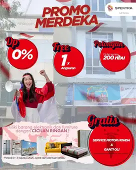 Promo kredit via spektra fif