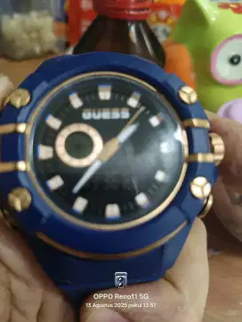 Jam guess original lengkap kotak murah saja