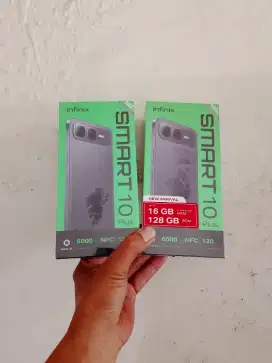 [ fast respon wa ] Infinix Smart 10+ NFC 8+8/128 Garansi resmi 1thn