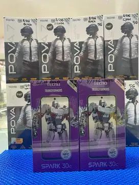 READY SPARK 30C NFC 6/128 dan 8/256