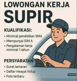 Supir Pribadi / Driver Bos