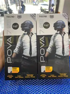 READY POVA 7 5G RAM 8/256. Gratis Powerbank Wireless