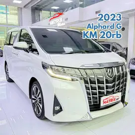 Toyota Alphard 2.5 G 2023 White on Beige Record Putih