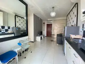 Disewa 2BR Semi Furnish cantik siap Huni  best View di apt Medit 2