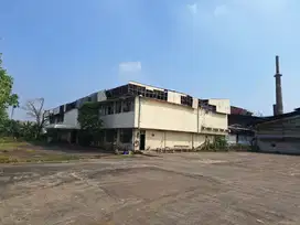 Tanah + Bangunan Bekas Pabrik Luas 4 Hektar Lebih Pulo Gadung, Jaktim