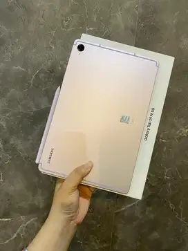 Samsung Tab S9 FE 5G Lavender 6/128GB Garansi Maret 2026 Mulus