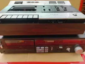 Tape Deck Sony TC 117 dan Tape Technics M 216A