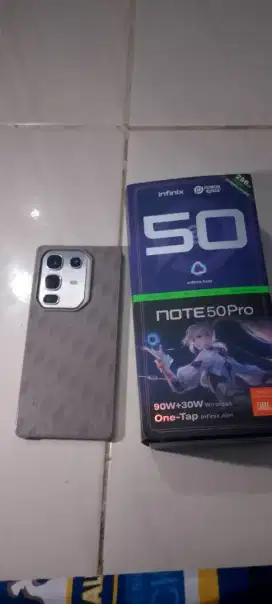 Infinix note 50 pro Titanium Grey