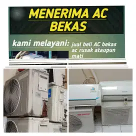 Terima ac bekas rusak