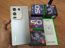 Infinix Note 50 pro Ram 8/256  lengkap sampai powerbank