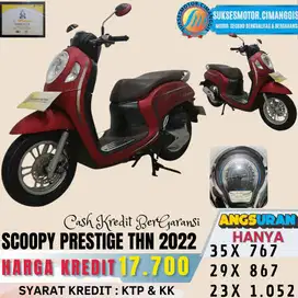 SCOOPY PRESTIGE TERMURAH CASH/KREDIT PROMO UNIT LAINYA KLIK PROFIL
