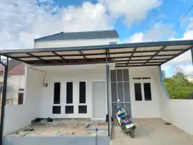 Kanopi besi hollow atap alderon