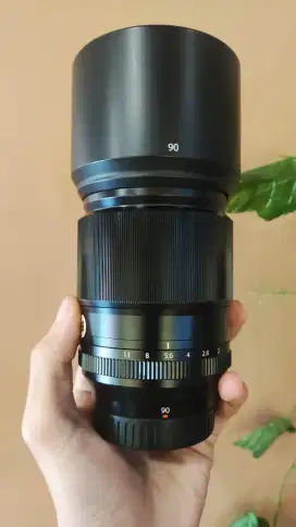 Lensa Fujinon XF 90mm F2 R LM WR. Good Condition